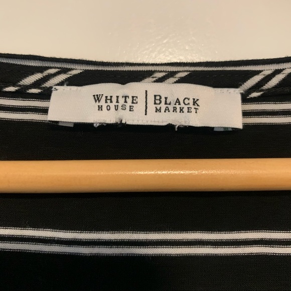White House Black Market | Striped Tee Shirt - Picture 3 of 12